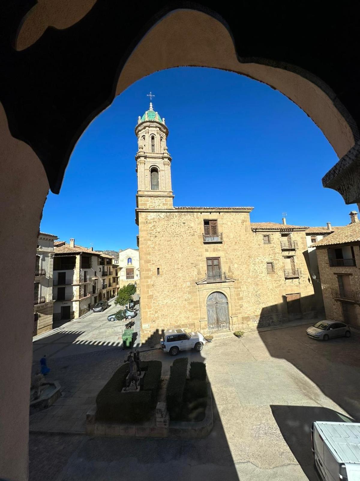 Hotel De La Villa Rubielos De Mora Buitenkant foto